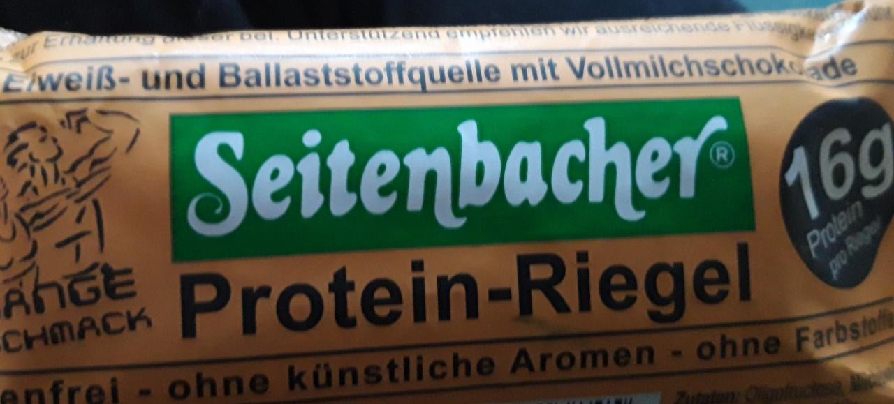 Fotografie - Protein-Riegel Orange geschmack Seitenbacher