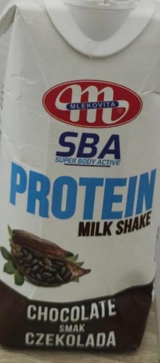 Fotografie - Mleczny napój proteinowy Super Body Active Protein Milk Shake Chocolate Mlekovita