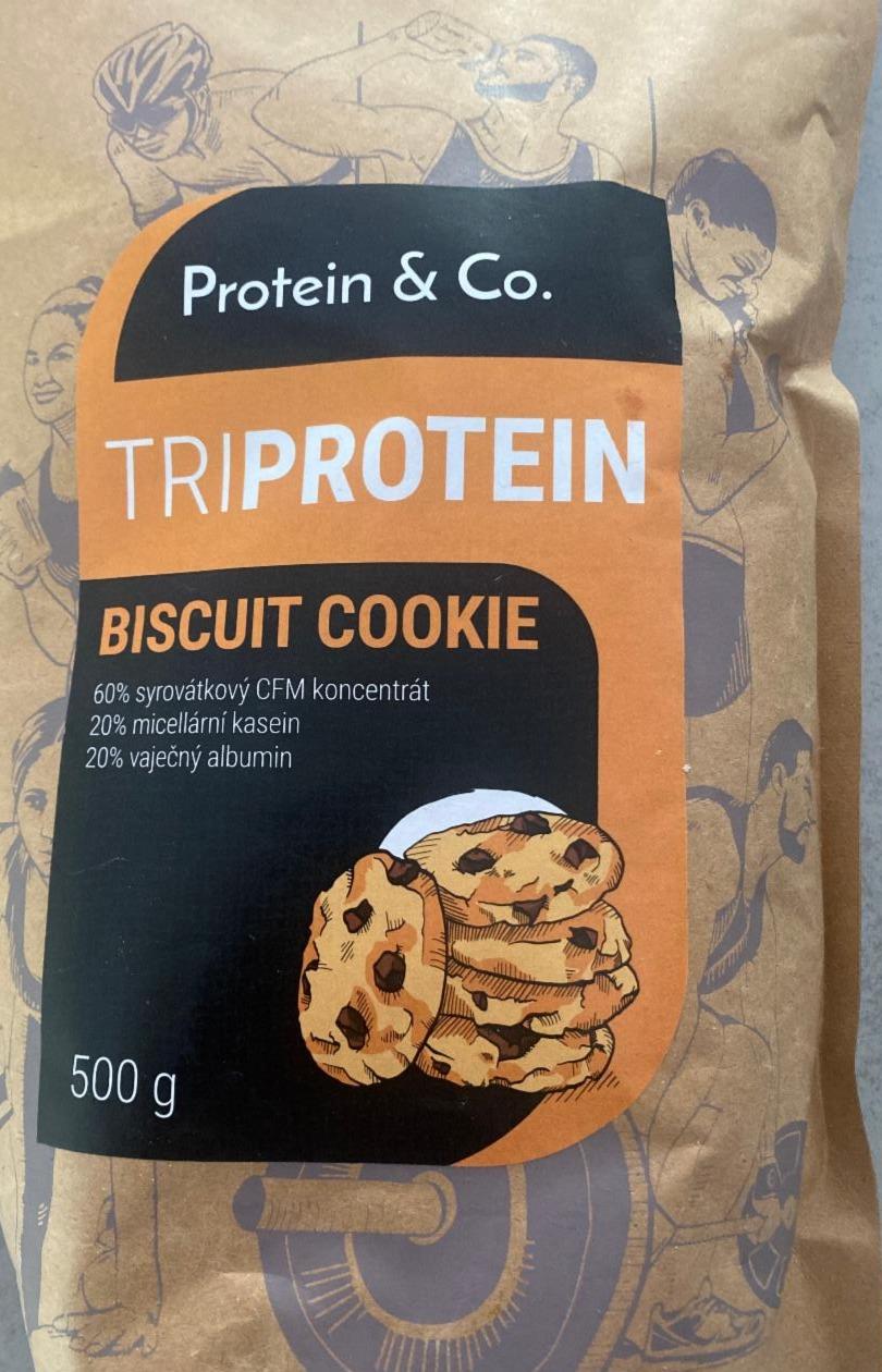 Fotografie - Triprotein Biscuit cookie Protein & Co.