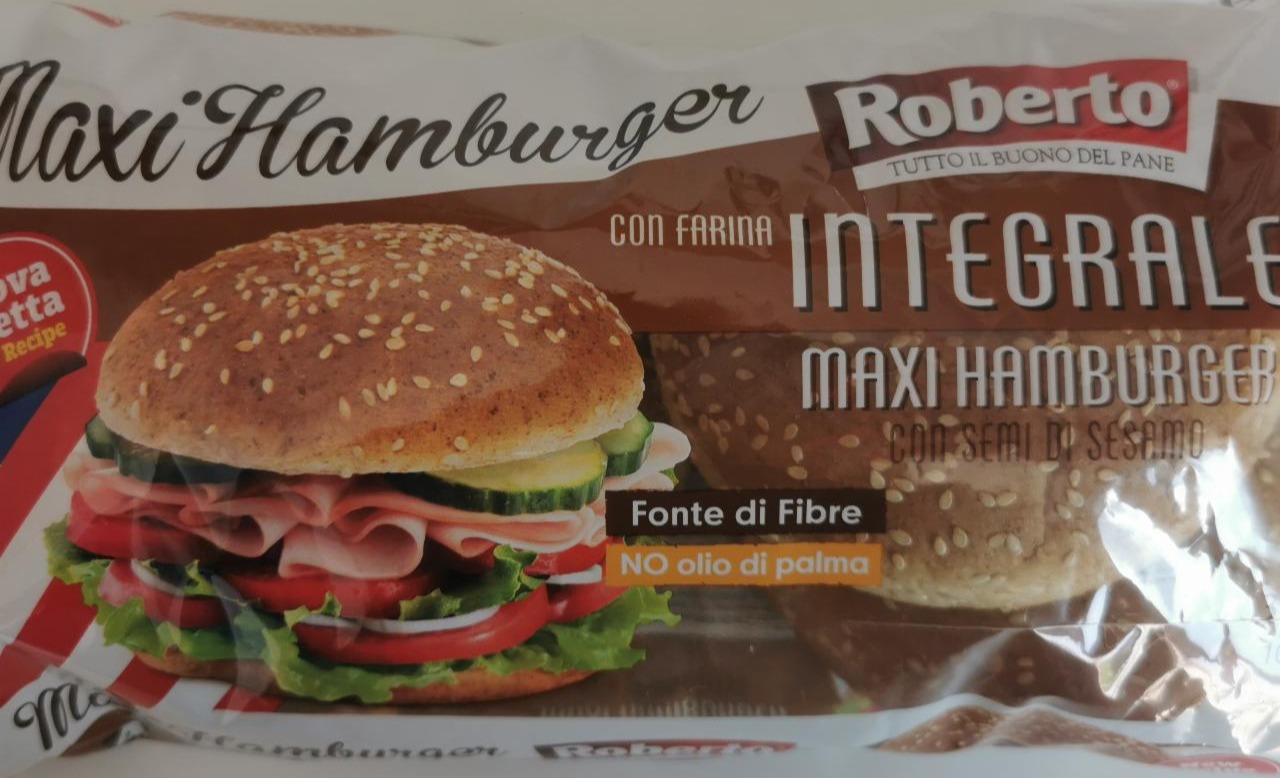 Fotografie - Maxi Hamburger Integrale con semi di sesami Roberto