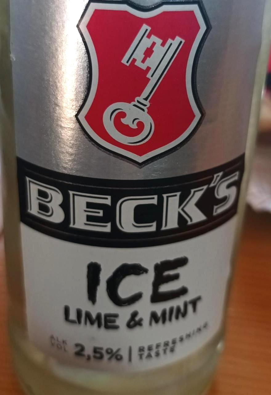 Fotografie - Ice lime & mint Beck's