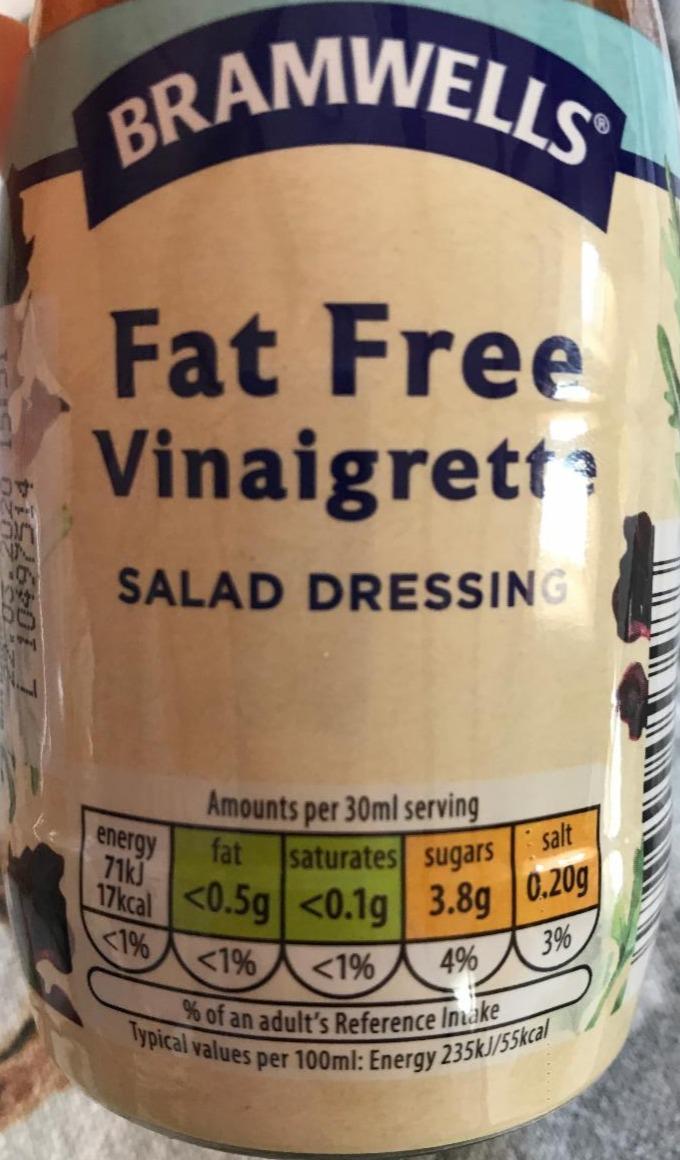 Fotografie - Fat Free Vinaigrette Salad Dressing Bramwells