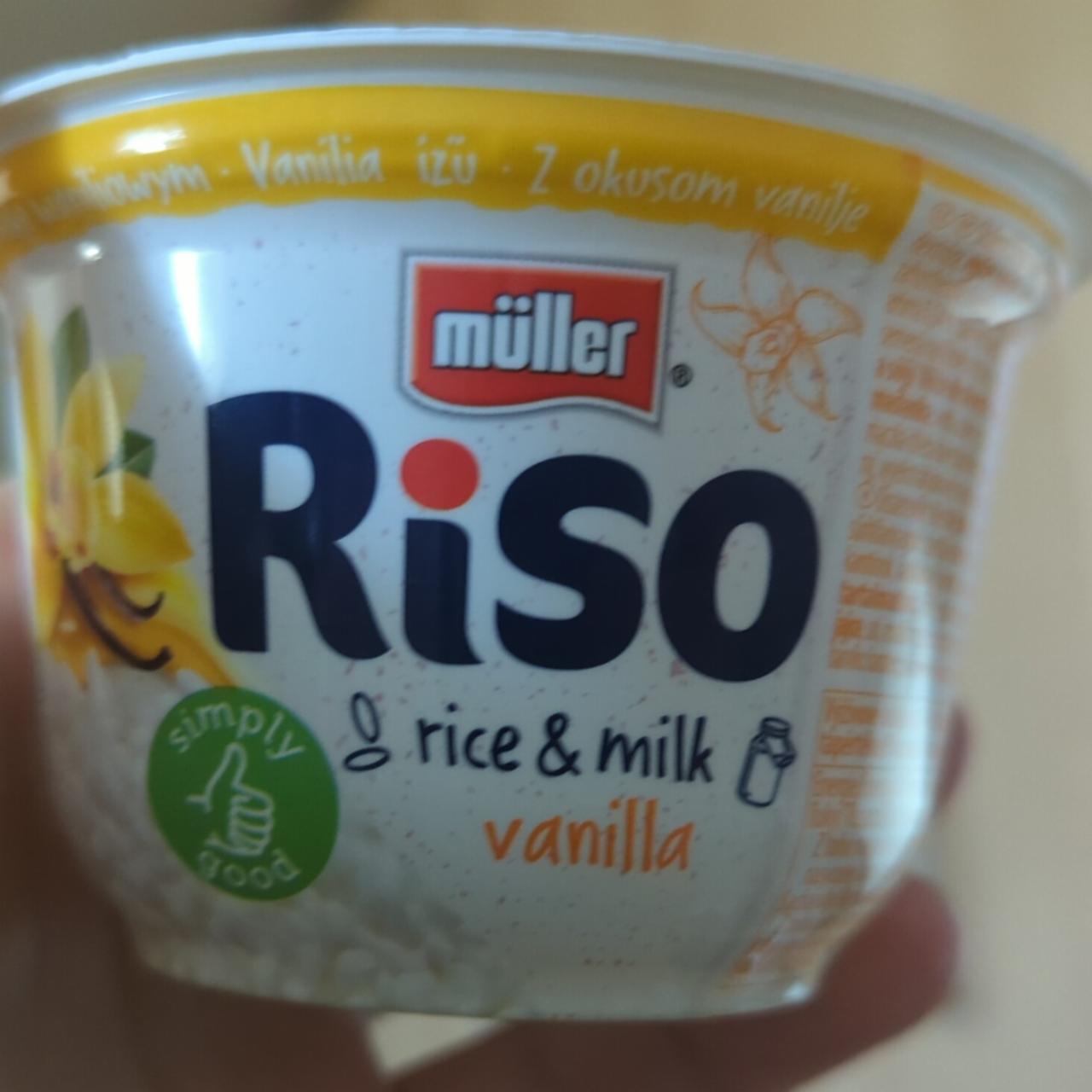 Fotografie - Riso Rice & Milk Vanilla Müller