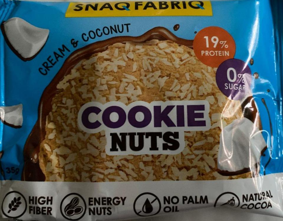 Fotografie - Cookie Nuts Cream & Coconut Snaq Fabriq