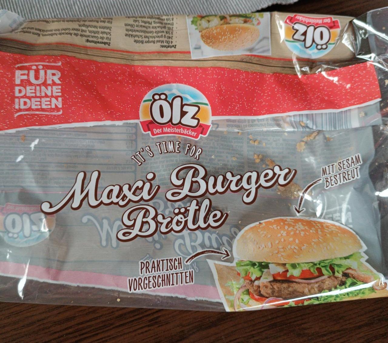 Fotografie - Maxi Burger Brötle Ölz Der Meisterbäcker