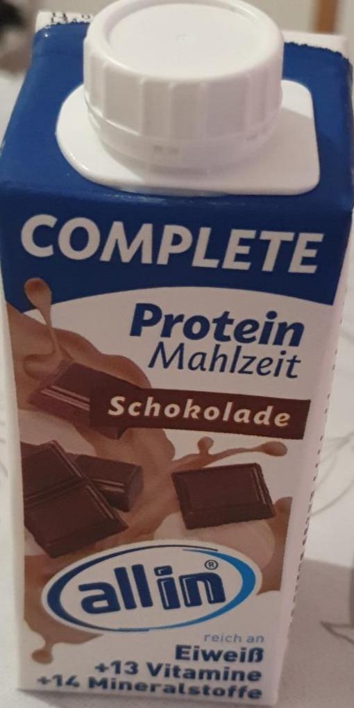 Fotografie - Protein Schokolade Mahlzeit allin