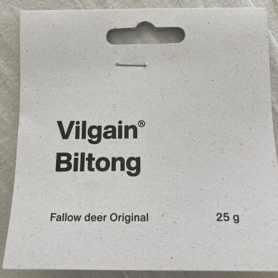 Fotografie - Biltong Fallow deer Original Vilgain