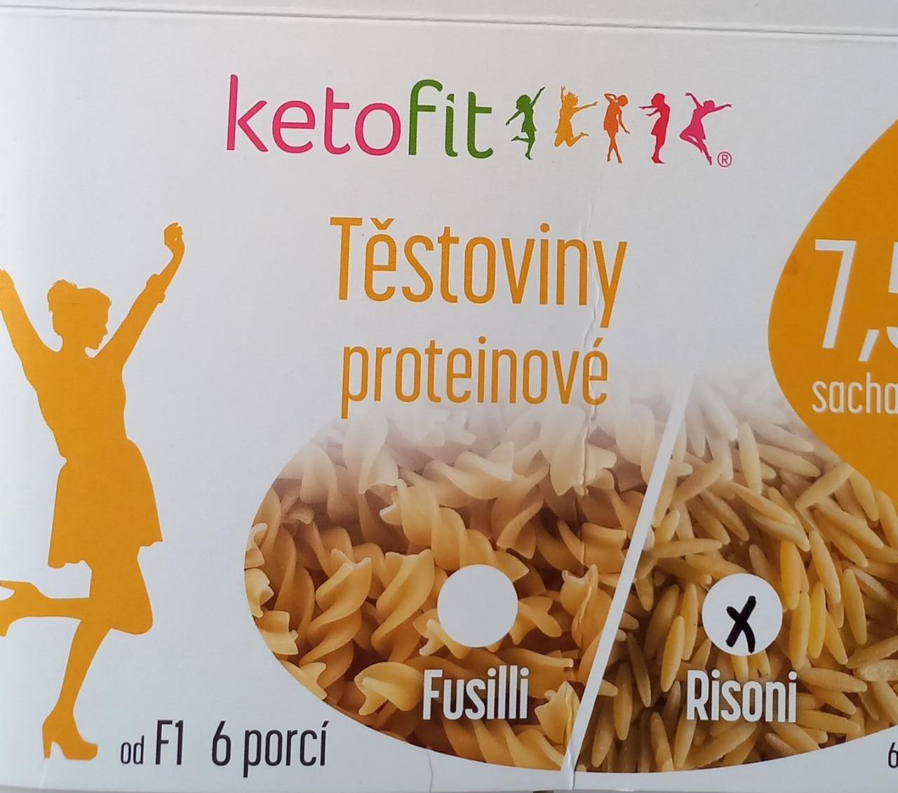 Fotografie - Těstoviny proteinové Risoni KetoFit