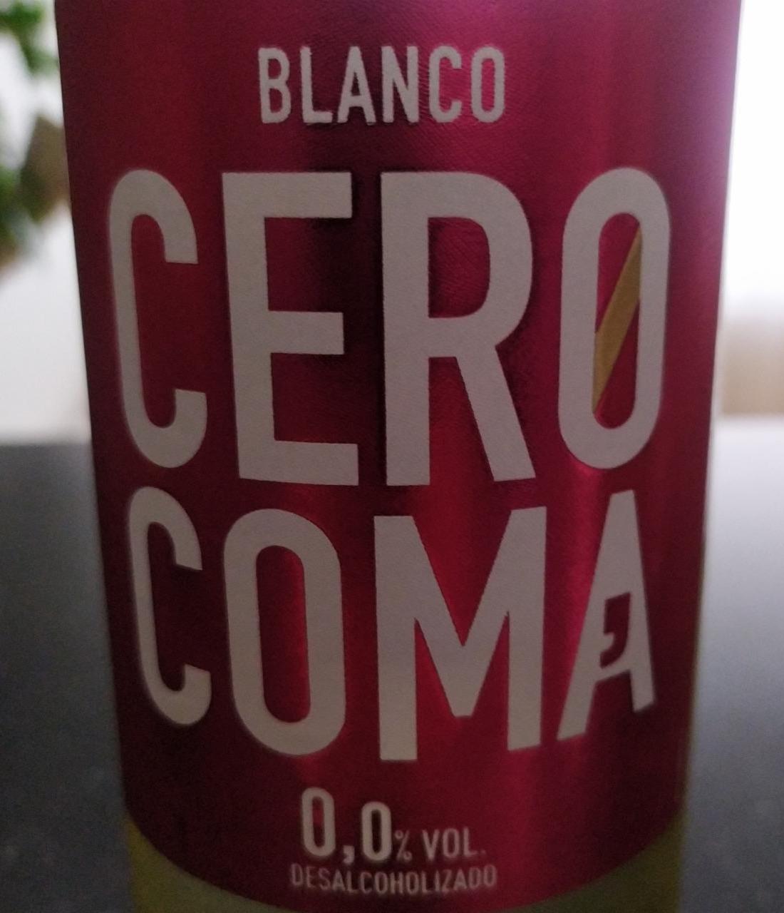 Fotografie - Bílé víno Cero Coma Blanco 0,0%