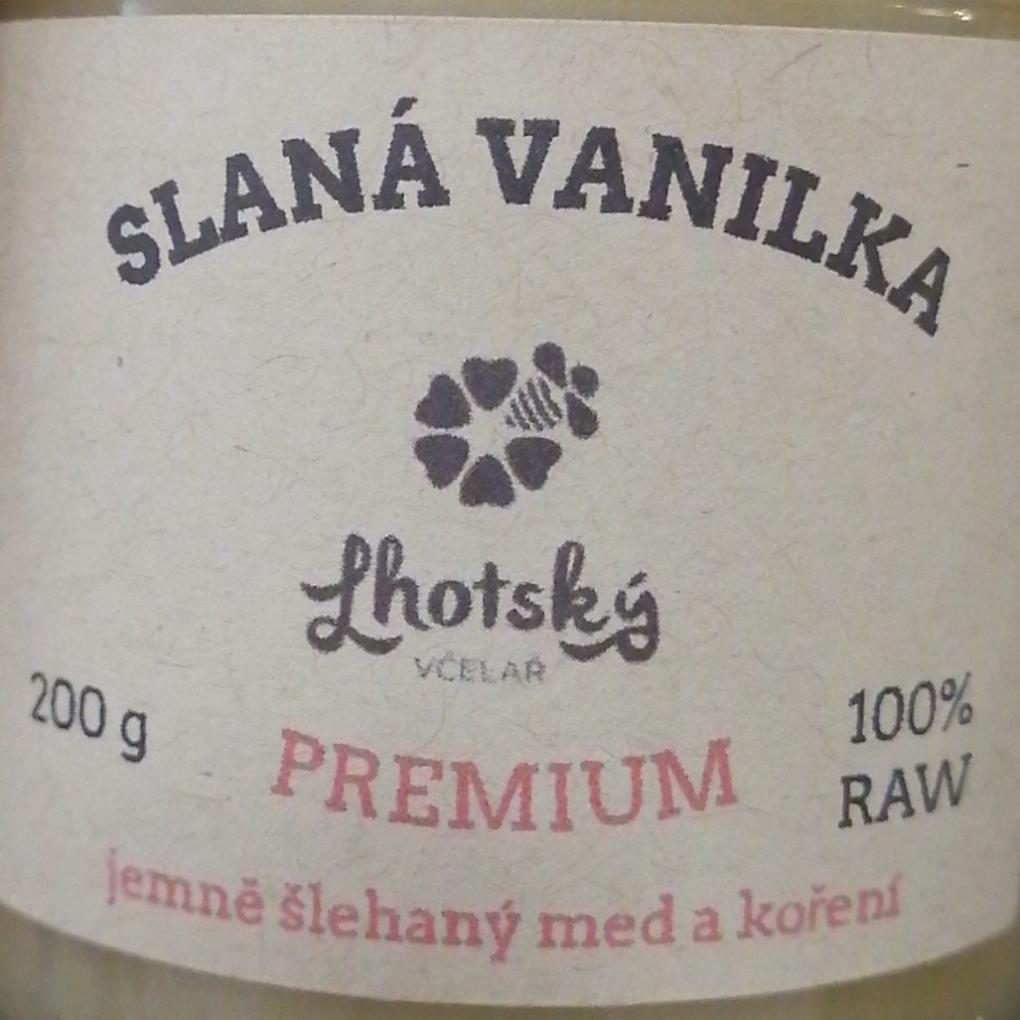 Fotografie - Slaná vanilka jemně šlehaný med a koření Lhotský včelař