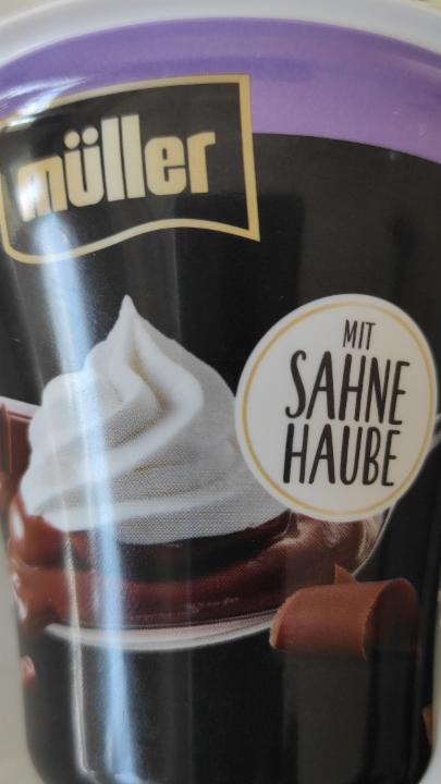 Fotografie - Chocolat puding mit sahnehaube Müller