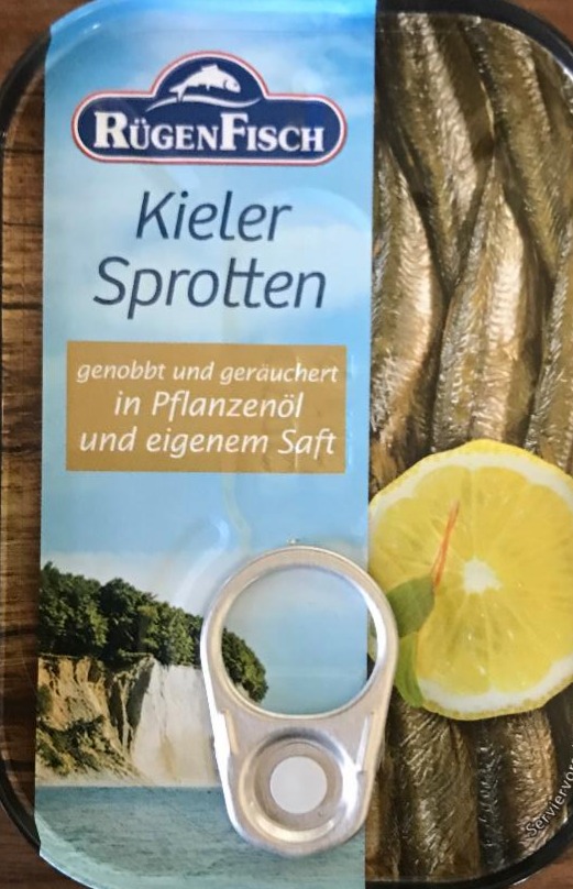 Fotografie - Kieler Sprotten in Pflanzenöl und eigenem Saft RügenFisch
