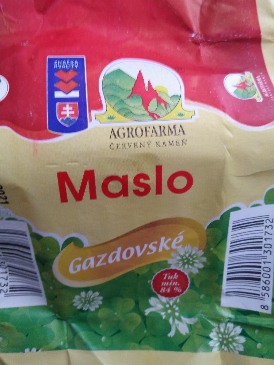 Fotografie - Gazdovské máslo AgroFarma