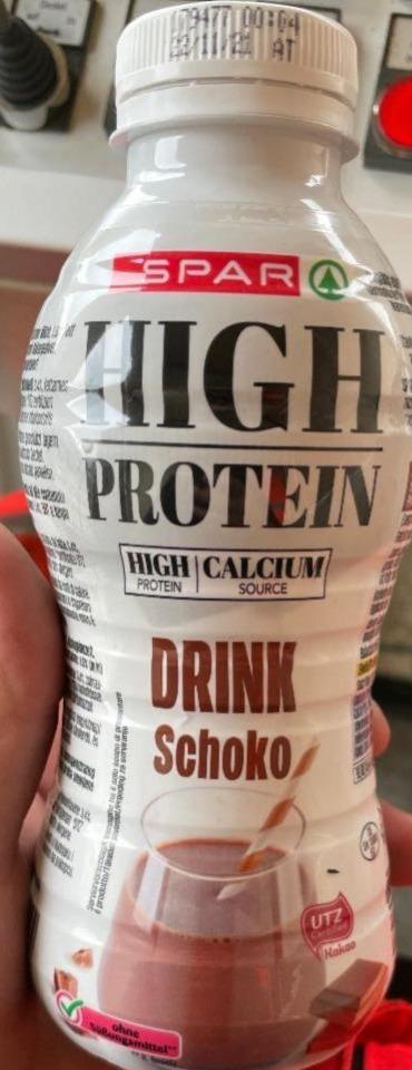 Fotografie - High protein Drink Schoko Spar