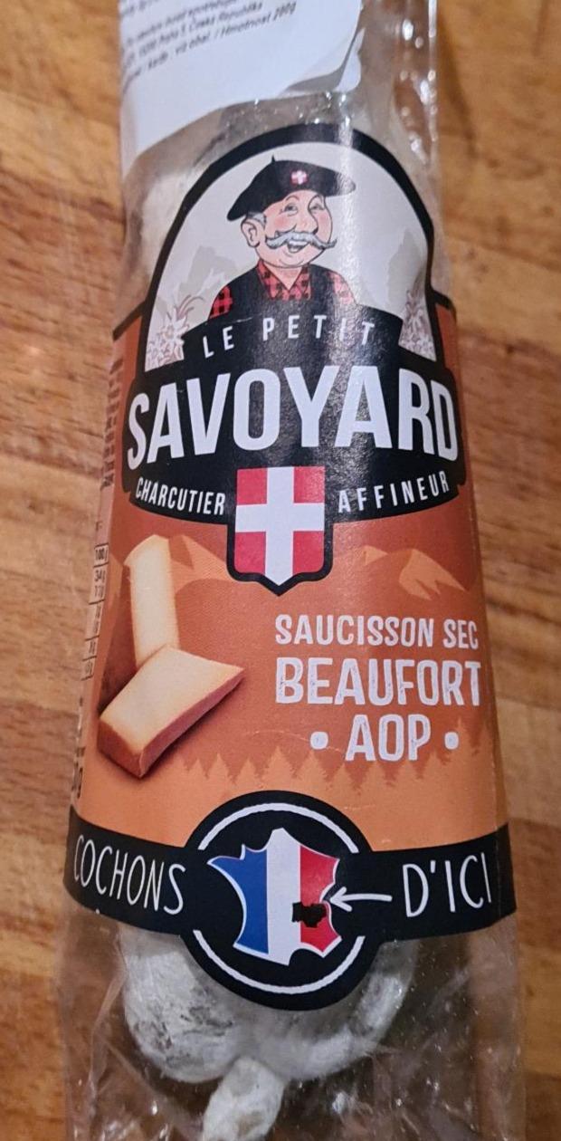 Fotografie - Savojský salámek se sýrem Beaufort Savoyard