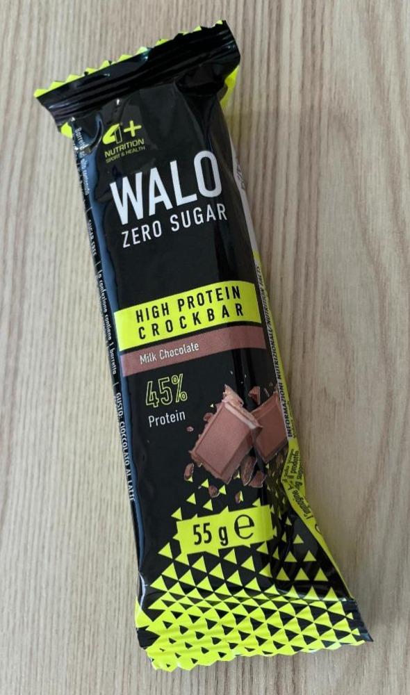 Fotografie - Walo Zero Sugar High Protein CrockBar 4+ Nutrition