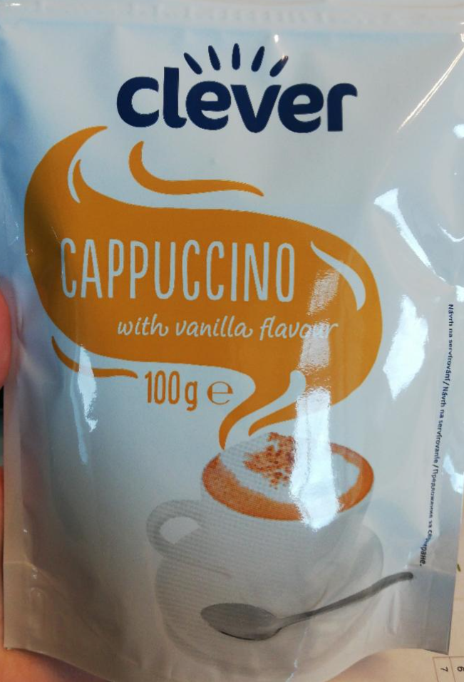 Fotografie - cappuccino s vanilkovou příchutí Clever