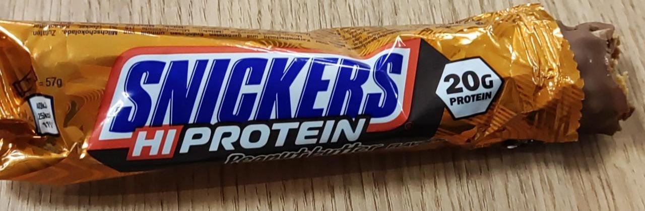 Fotografie - Hi-Protein Bar Peanut Butter Snickers