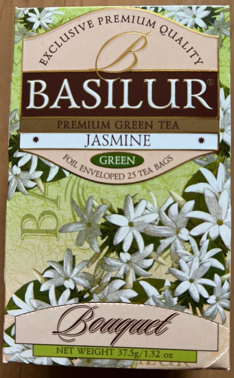 Fotografie - Premium Green Tea Jasmine Basilur