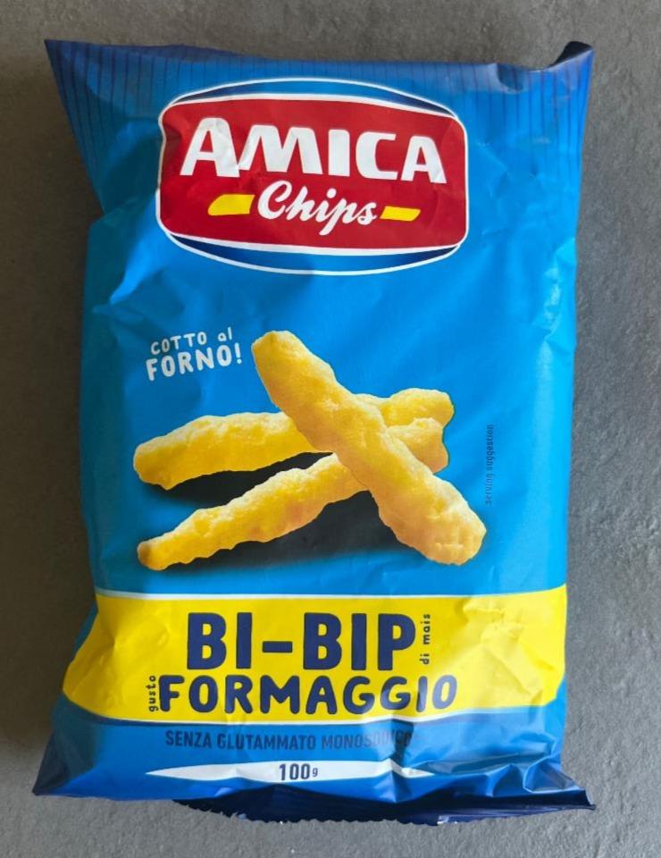 Fotografie - BI-BIP di mais gusto Formaggio Amica Chips