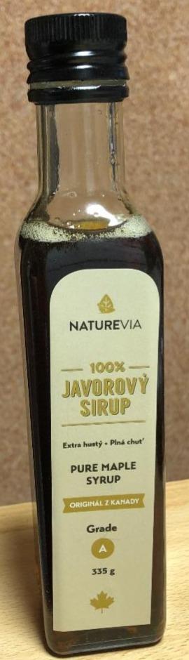 Fotografie - 100% Javorový sirup NatureVia