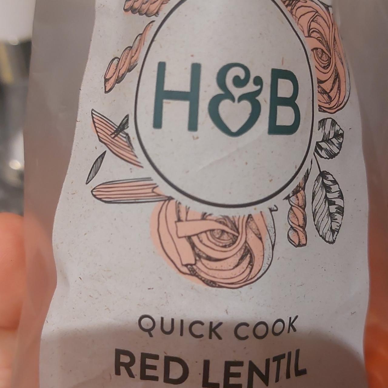 Fotografie - Quick Cook Red Lentil Fusilli H & B