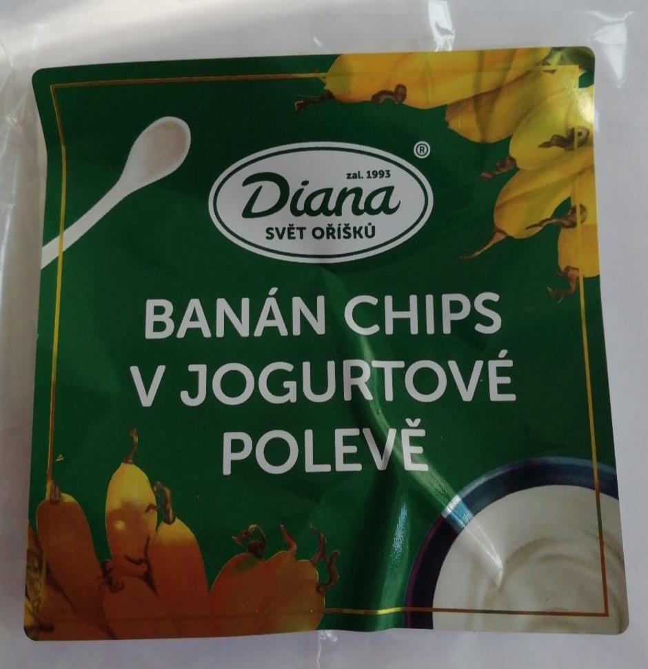 Fotografie - Banán chips v jogurtové polevě Diana Company