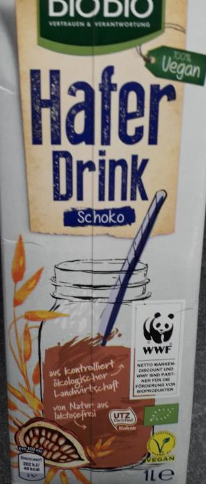 Fotografie - Hafer drink schoko