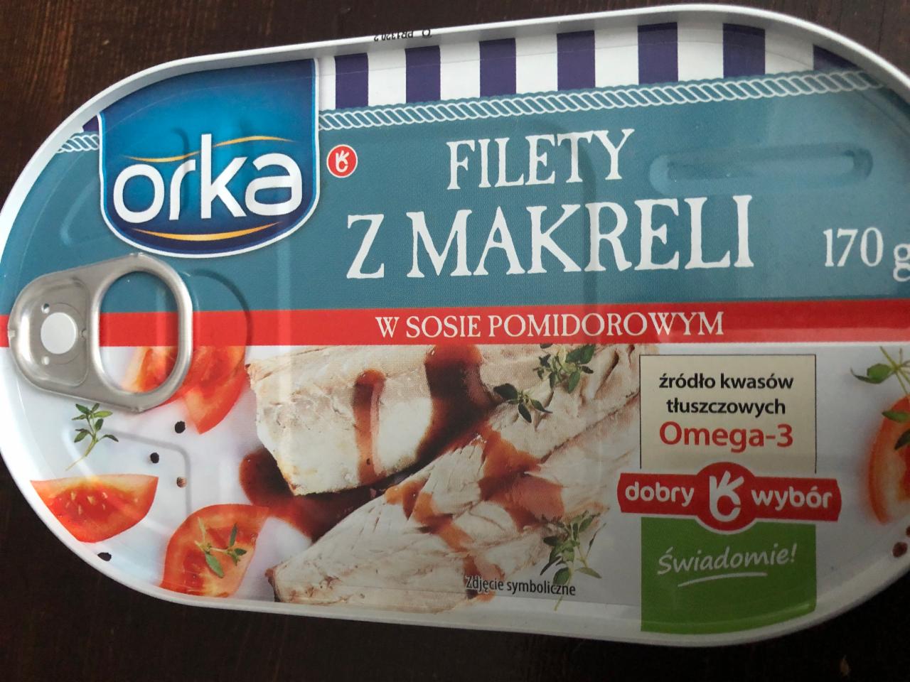 Fotografie - Filety z makreli w sosie pomidorowym Orka
