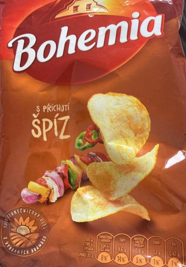 Fotografie - Bohemia Chips s příchutí Špíz