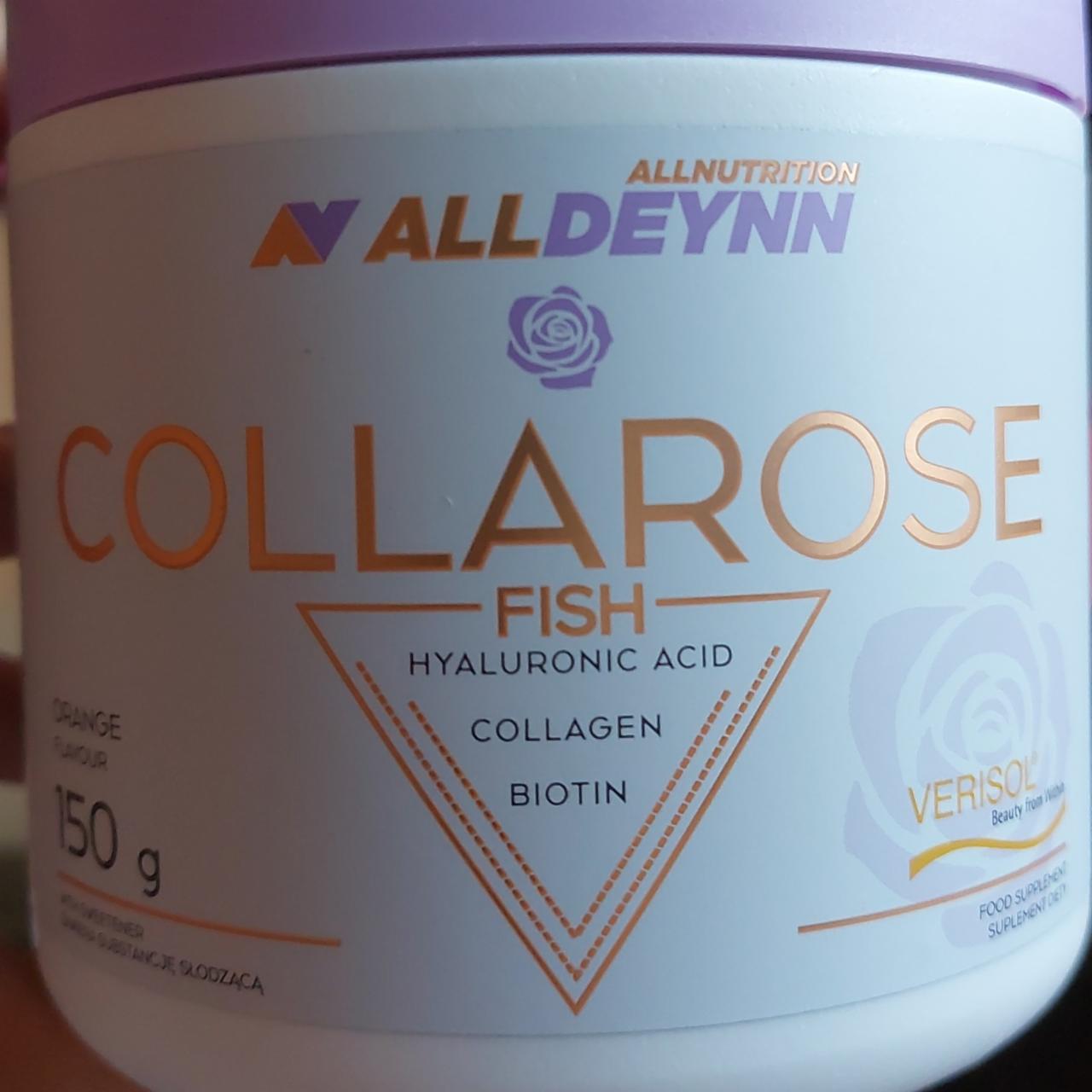 Fotografie - Collarose Fish Hyaluron Acid Collagen Acid Alldeynn Allnutrition