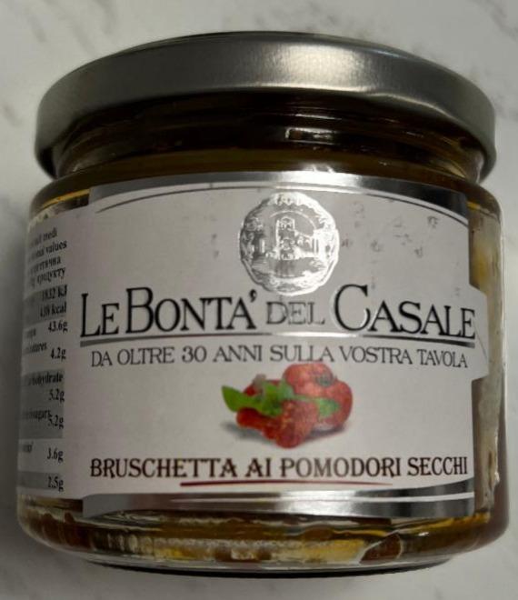 Fotografie - Bruschetta al pomodori secchi Le Bonta Del Casale