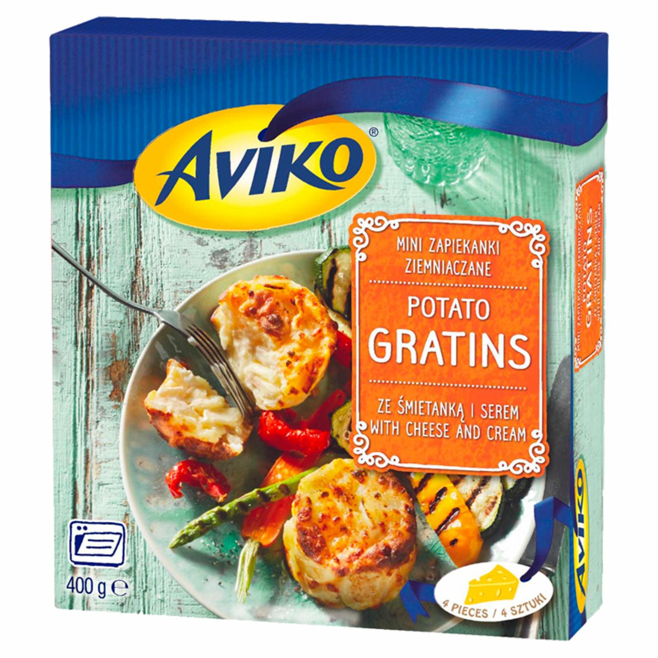 Fotografie - Potato Gratins with Cheese and Cream Aviko
