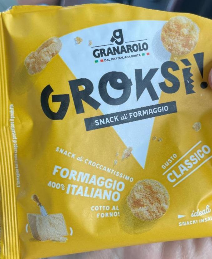 Fotografie - Groksí! Snack di formaggio Granarolo