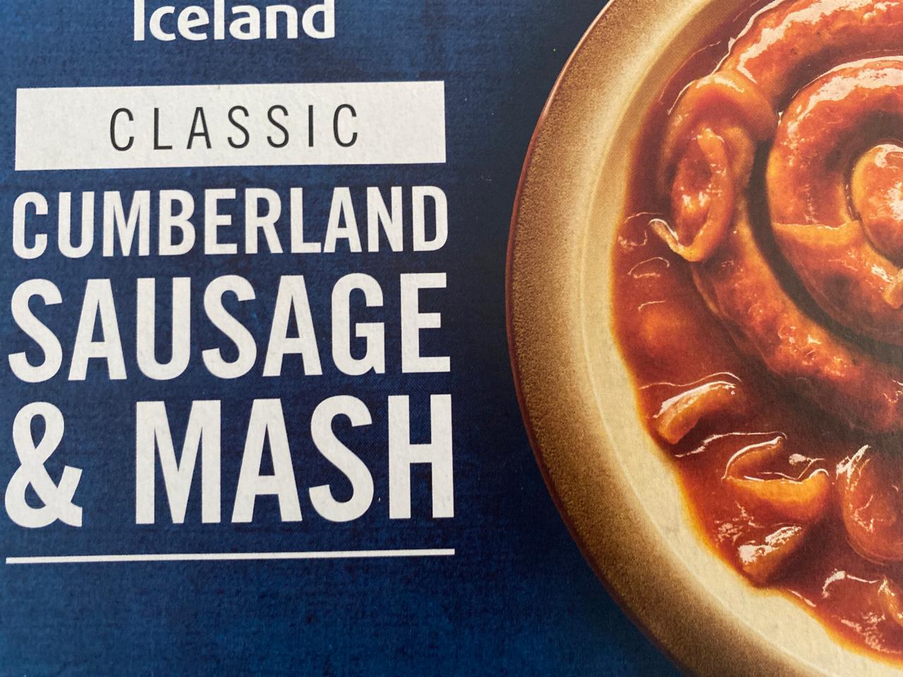 Fotografie - Cumberland Sausage & Mash Iceland