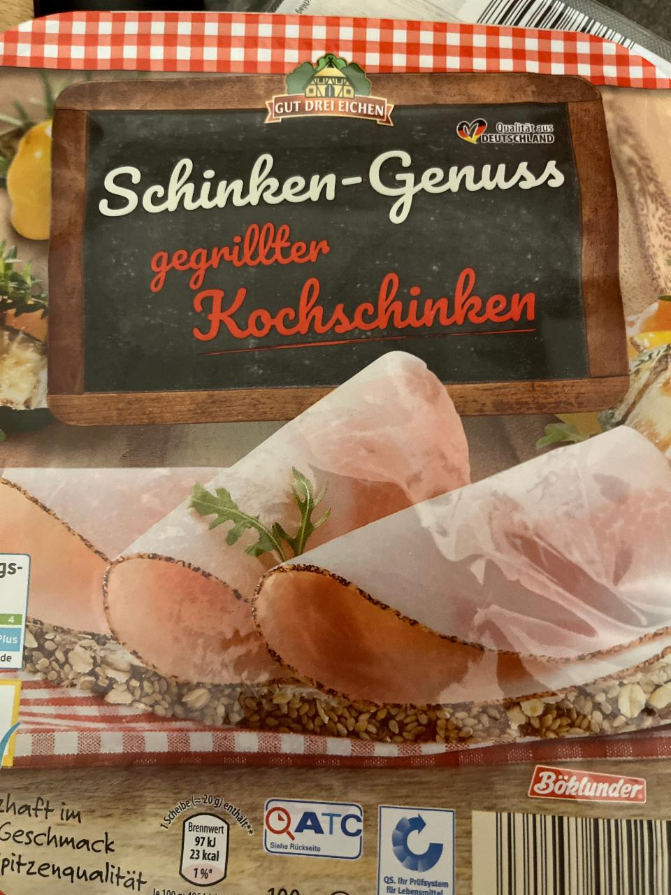 Fotografie - Schinken-Genuss gegrillter Kochschinken Gut drei Eichen