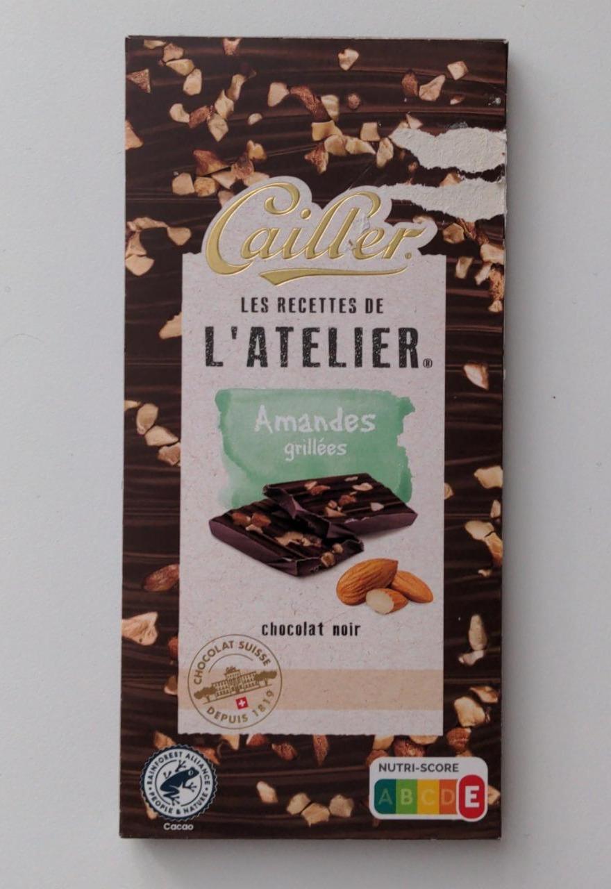 Fotografie - Les recettes de l'Atelier Amandes grillées chocolat noir Cailler