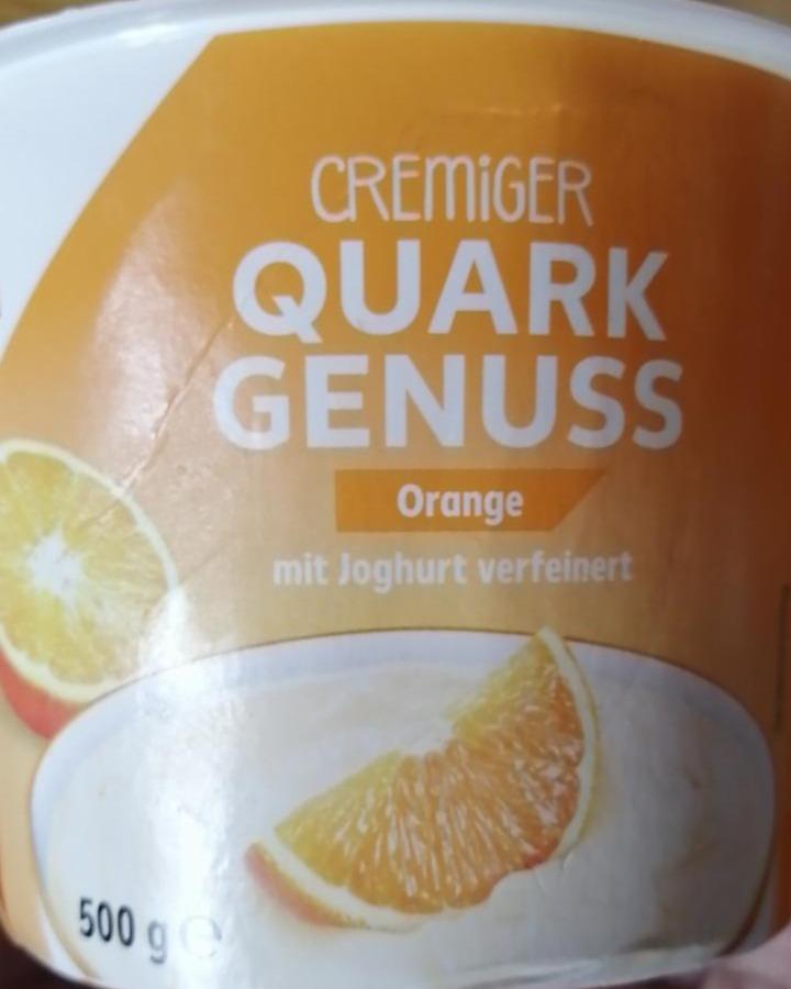 Fotografie - Cremiger quark genuss orange mit joghurt verfeinert (tvaroh s pomerančem) K-Classic