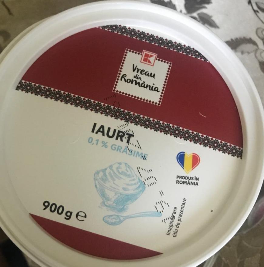 Fotografie - Iaurt 0,1% grasime K-Classic Kaufland
