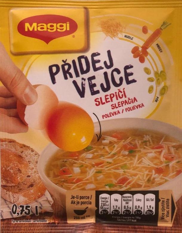 Fotografie - Přidej vejce Slepičí polévka Maggi
