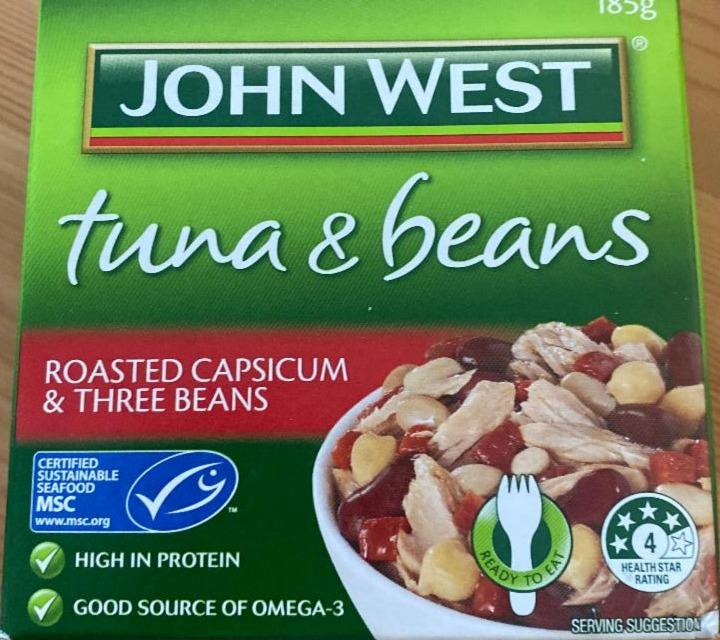 Fotografie - Tuna & beans Roasted Capsicum & Three Beans John West