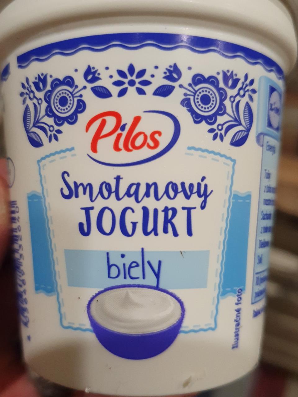 Fotografie - Smotanový jogurt biely Pilos