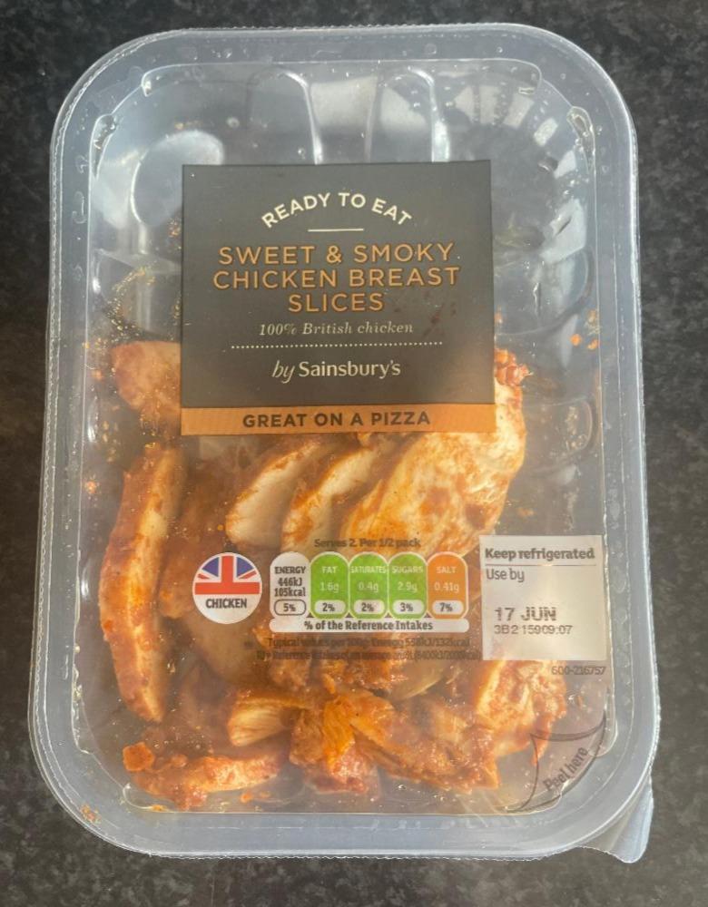 Fotografie - Sweet & Smokey Chicken breast slices by Sainsbury's