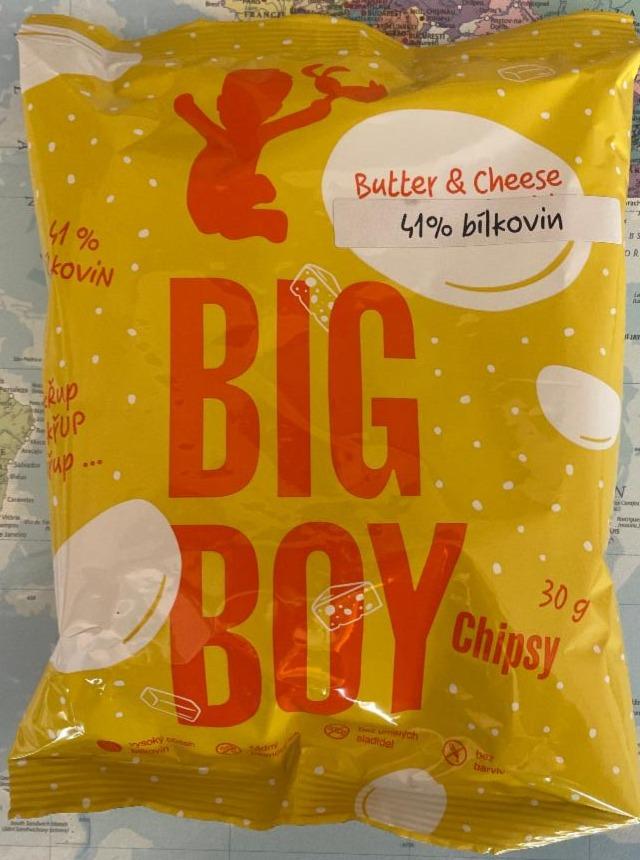 Fotografie - Chipsy Butter & Cheese Big Boy