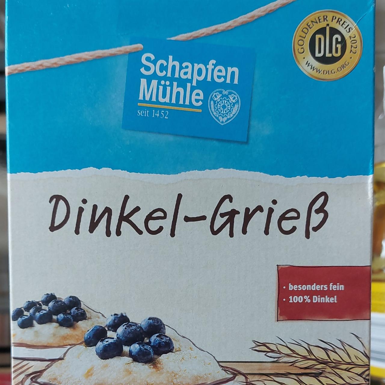 Fotografie - Dinkel-Grieß Schapfen Mühle