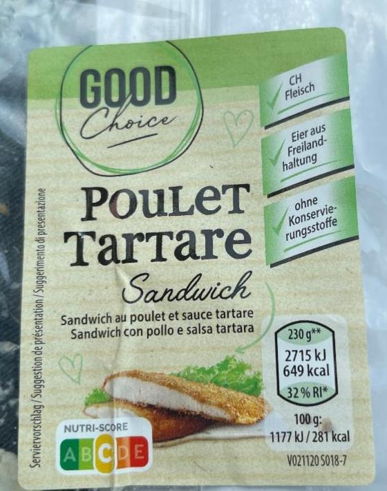 Fotografie - Sandwich Poulet Tartare Good choice
