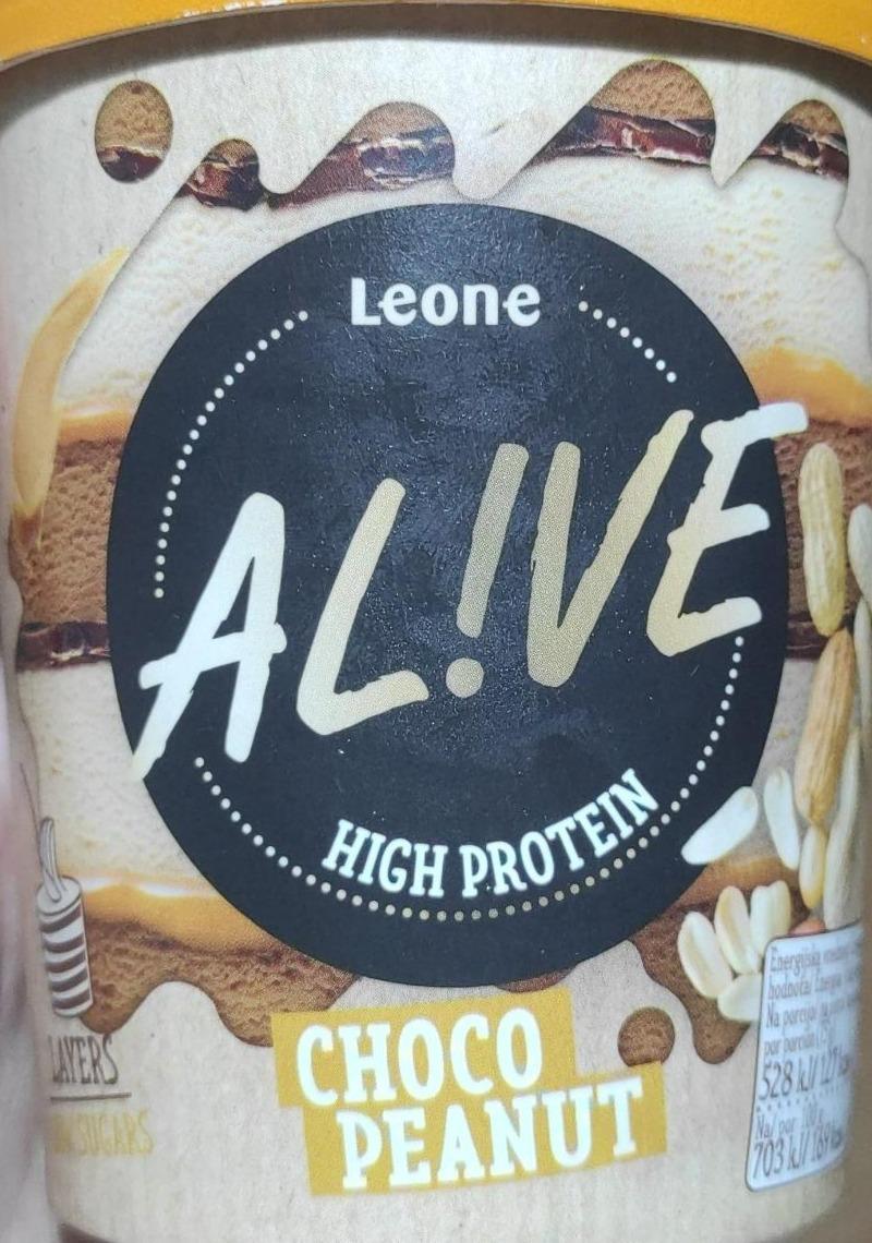 Fotografie - Alive High Protein Choco Peanut