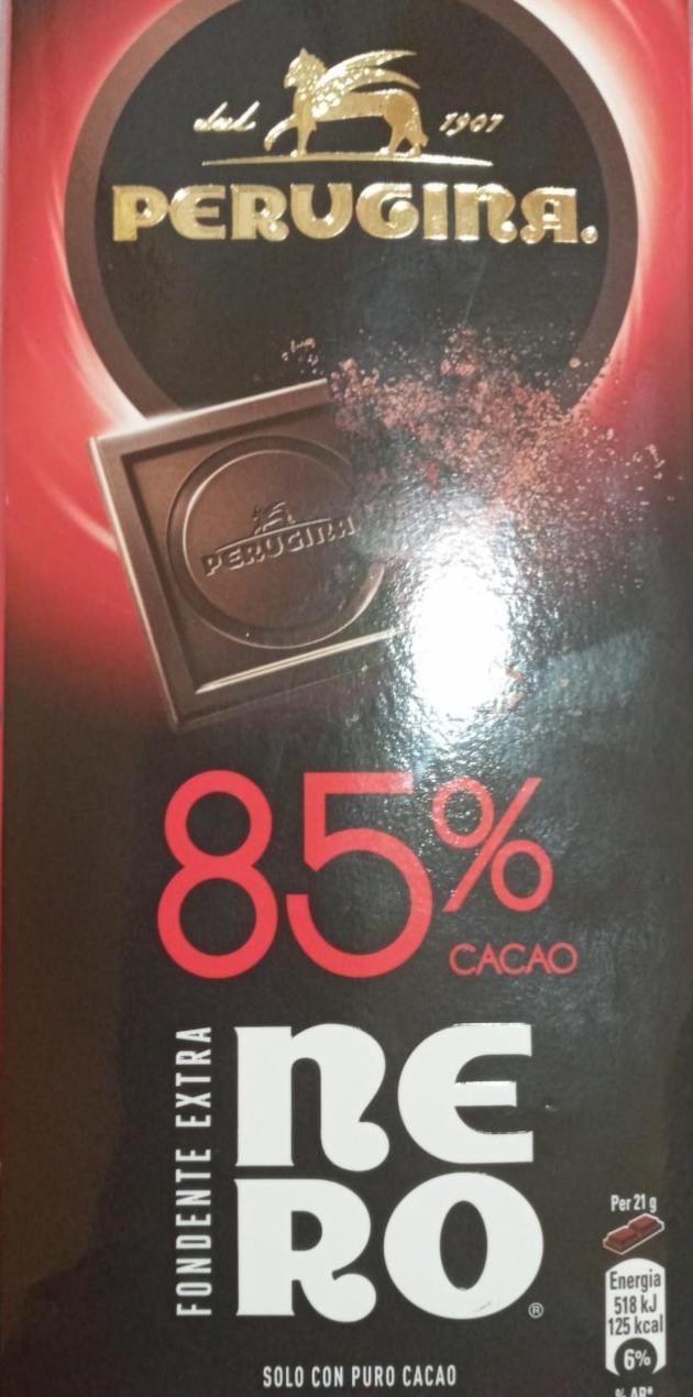 Fotografie - Chocolate Perugina 85% Fondente Extra Nero