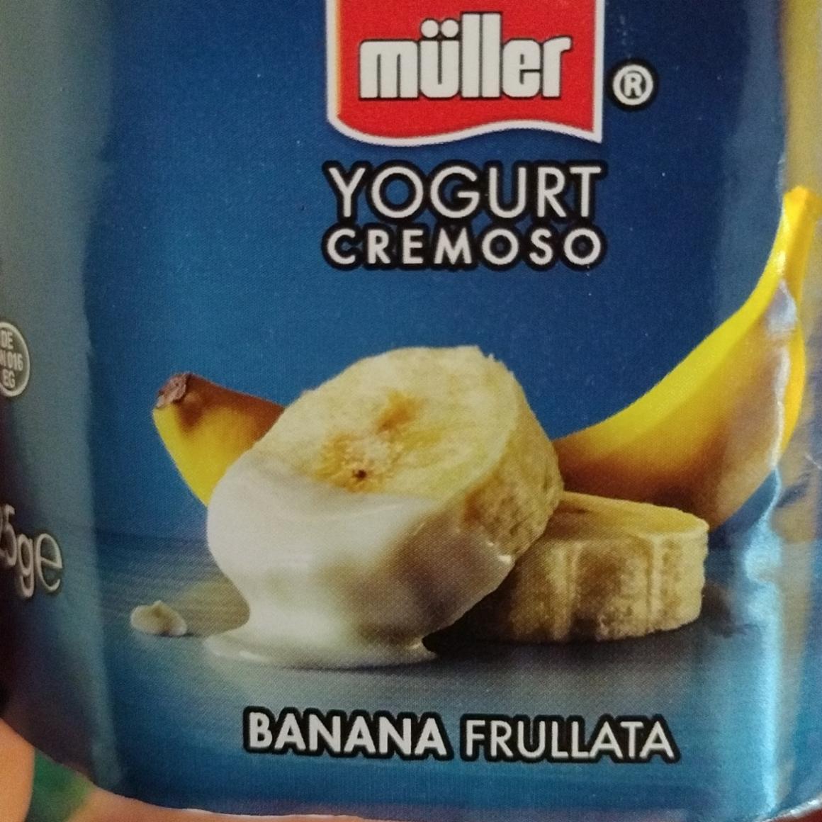 Fotografie - Yogurt cremoso Banana Frullata Müller