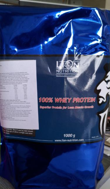 Fotografie - Whey protein banan Lion Nutrition